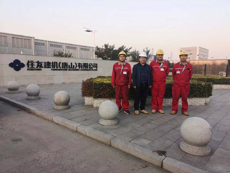 住友建機施工人員